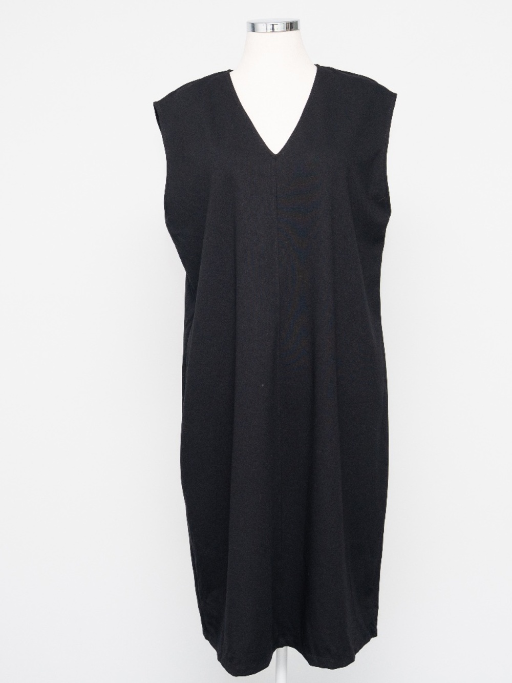 Eileen Fisher - Flex Tencel Ponte V-Neck‎ Sleeveless Dress